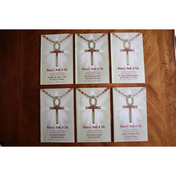 6x Astara's Book of Life 10-21 Third Degree Lessons School - Death 1969/1970 - Picture 1 of 16